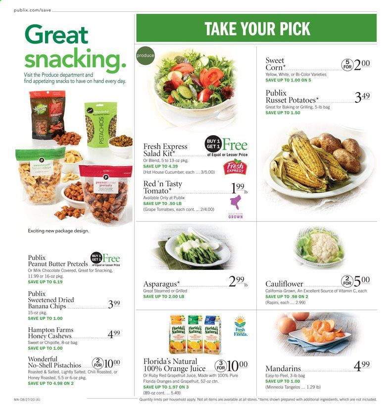 Publix Weekly Ad August 27 to September 2