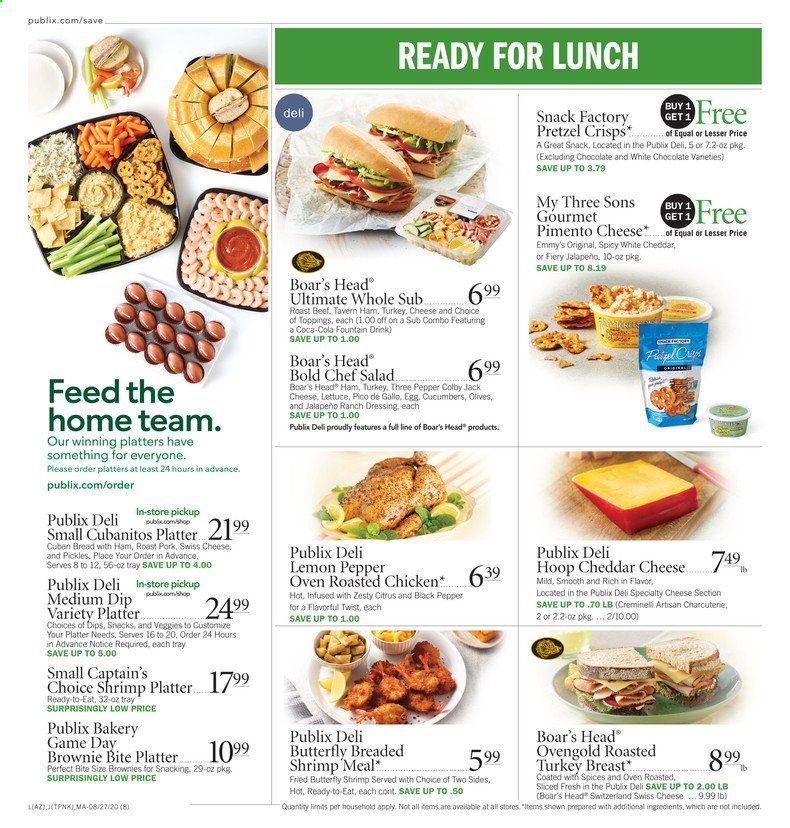 Publix Weekly Ad August 27 to September 2