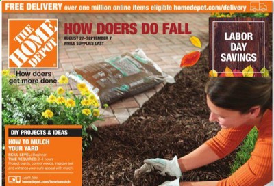 The Home Depot Weekly Ad August 27 to September 7