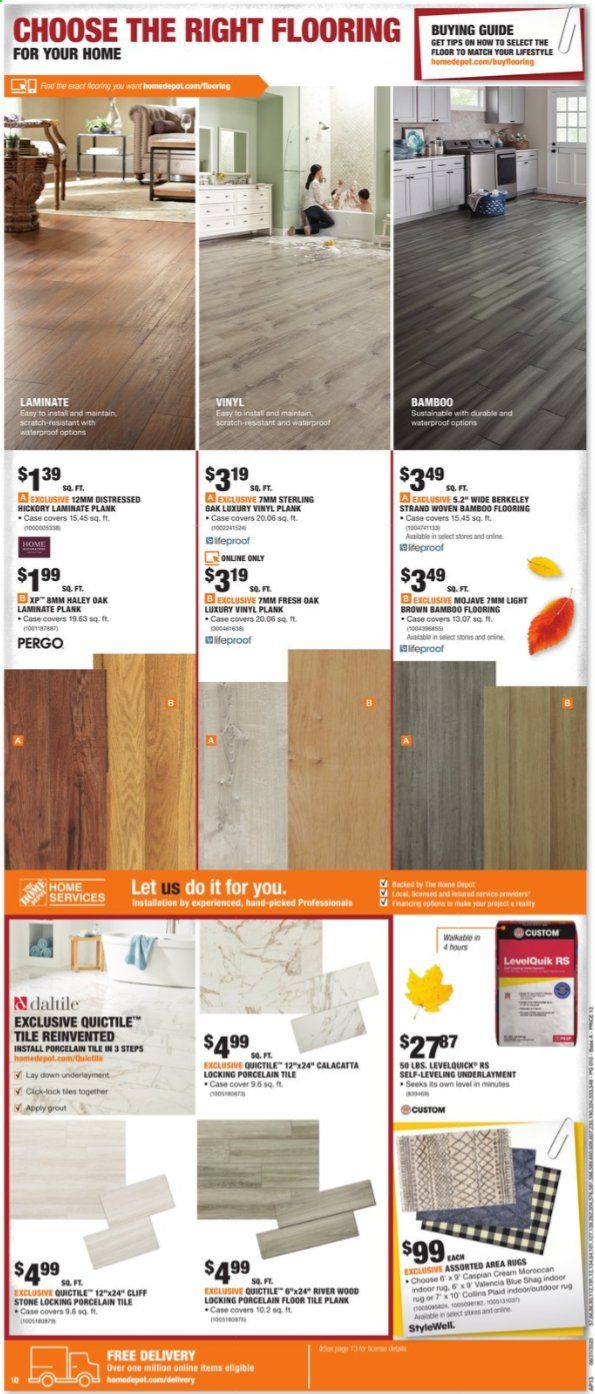 The Home Depot Weekly Ad August 27 to September 7