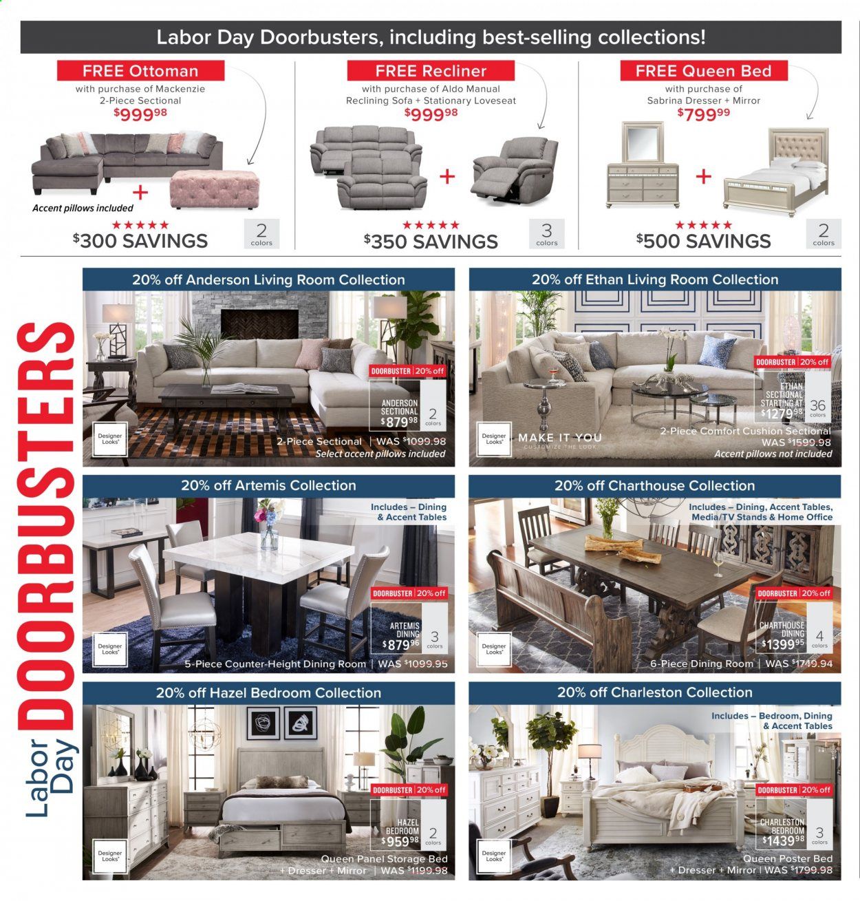 American Signature Furniture Weekly Ad September 1 to September 7