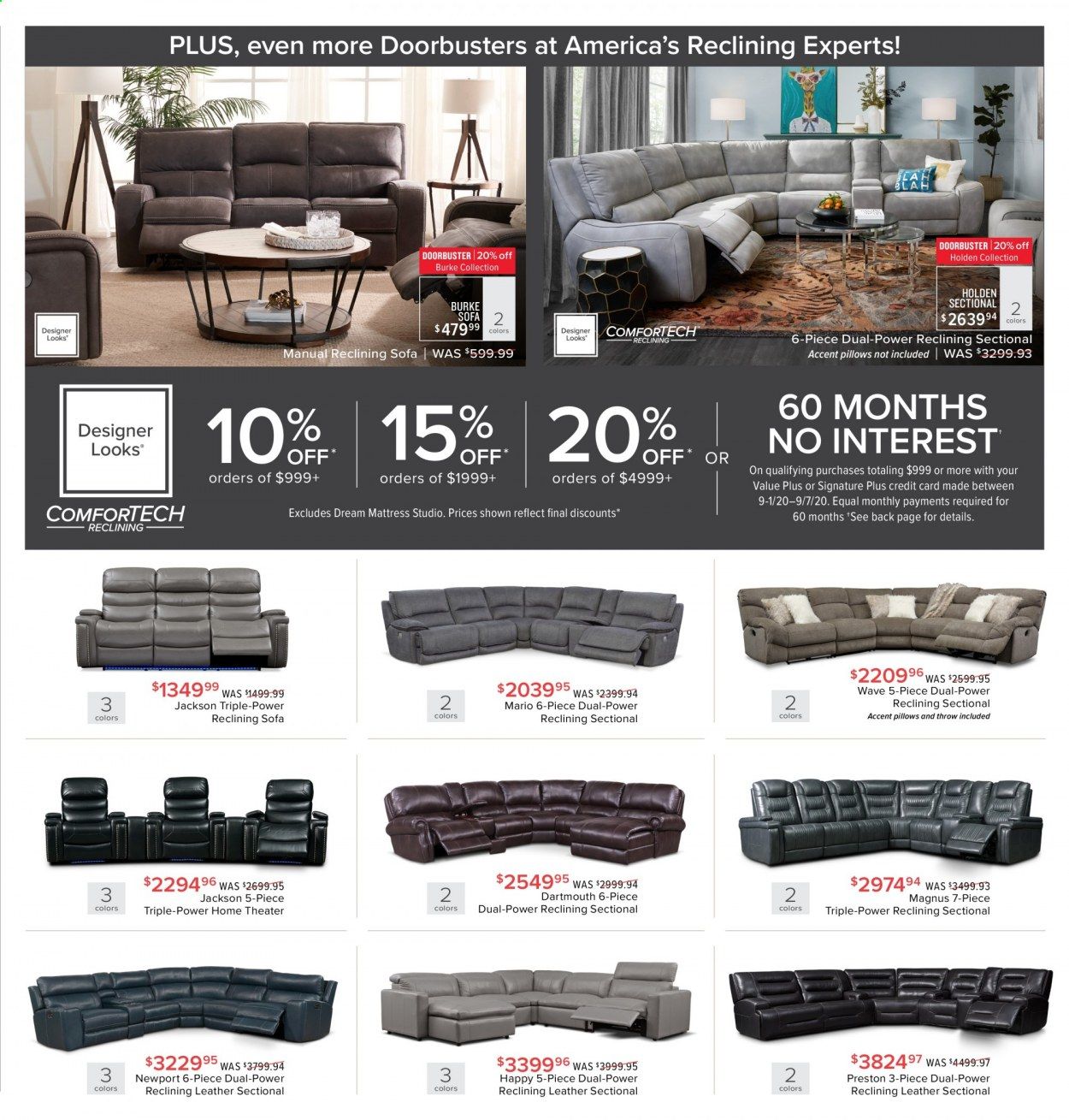 American Signature Furniture Weekly Ad September 1 to September 7