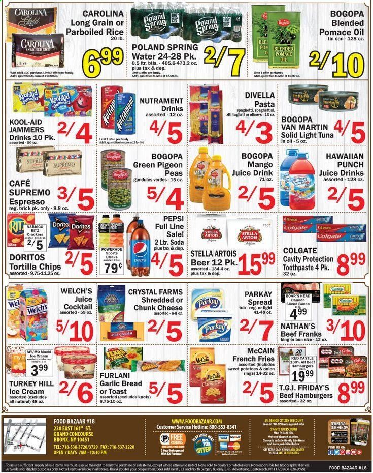 Food Bazaar Weekly Ad August 27 to September 2