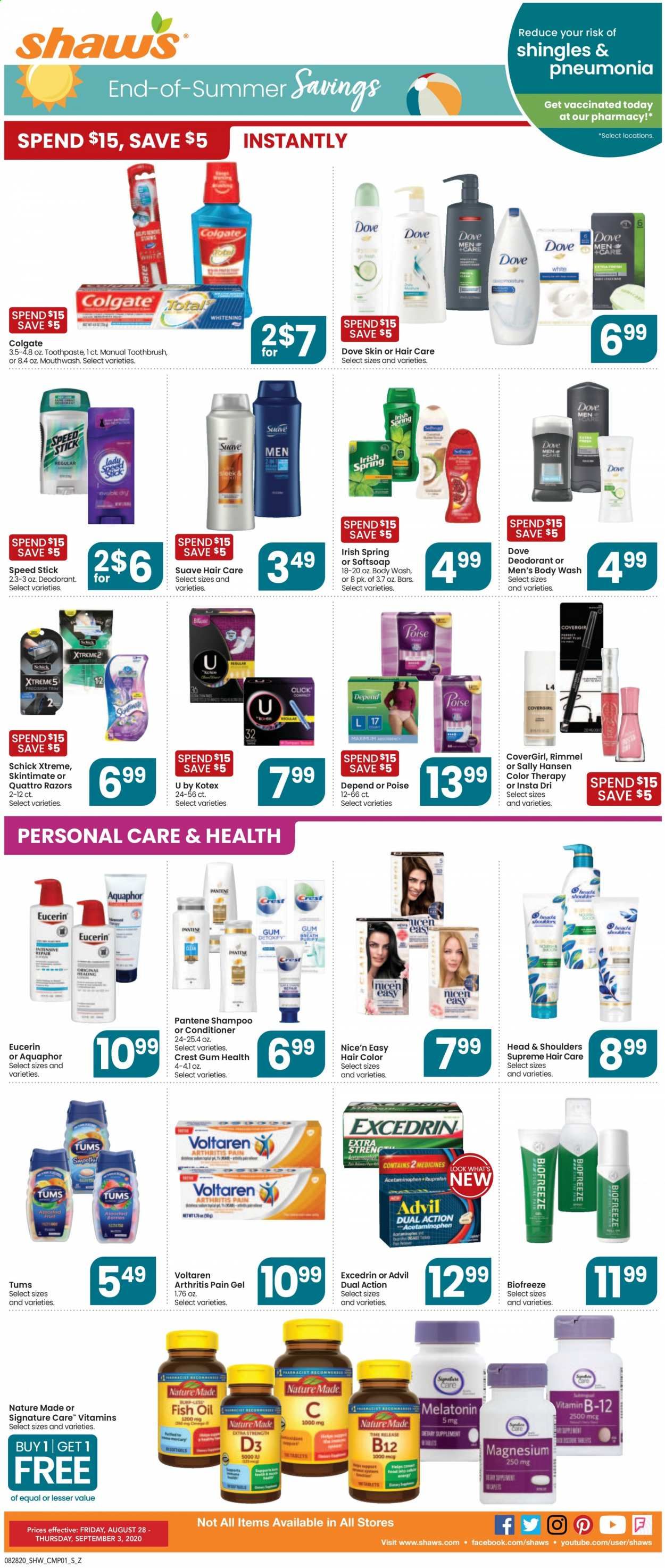 Shaw’s Weekly Ad August 28 to September 3