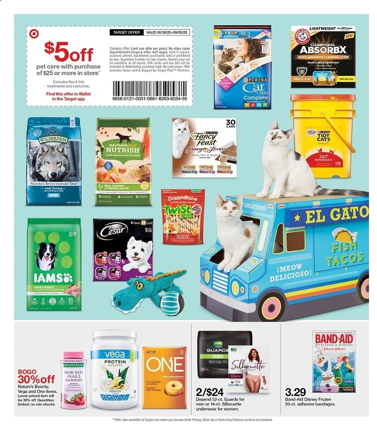 Target Weekly Ad August 30 to September 5