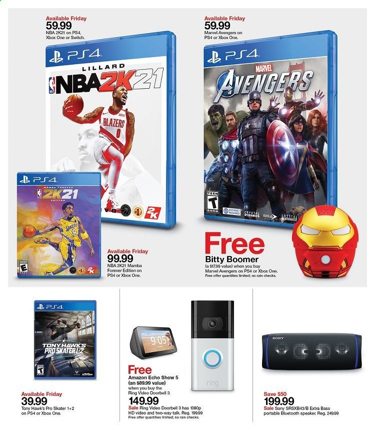Target Weekly Ad August 30 to September 5