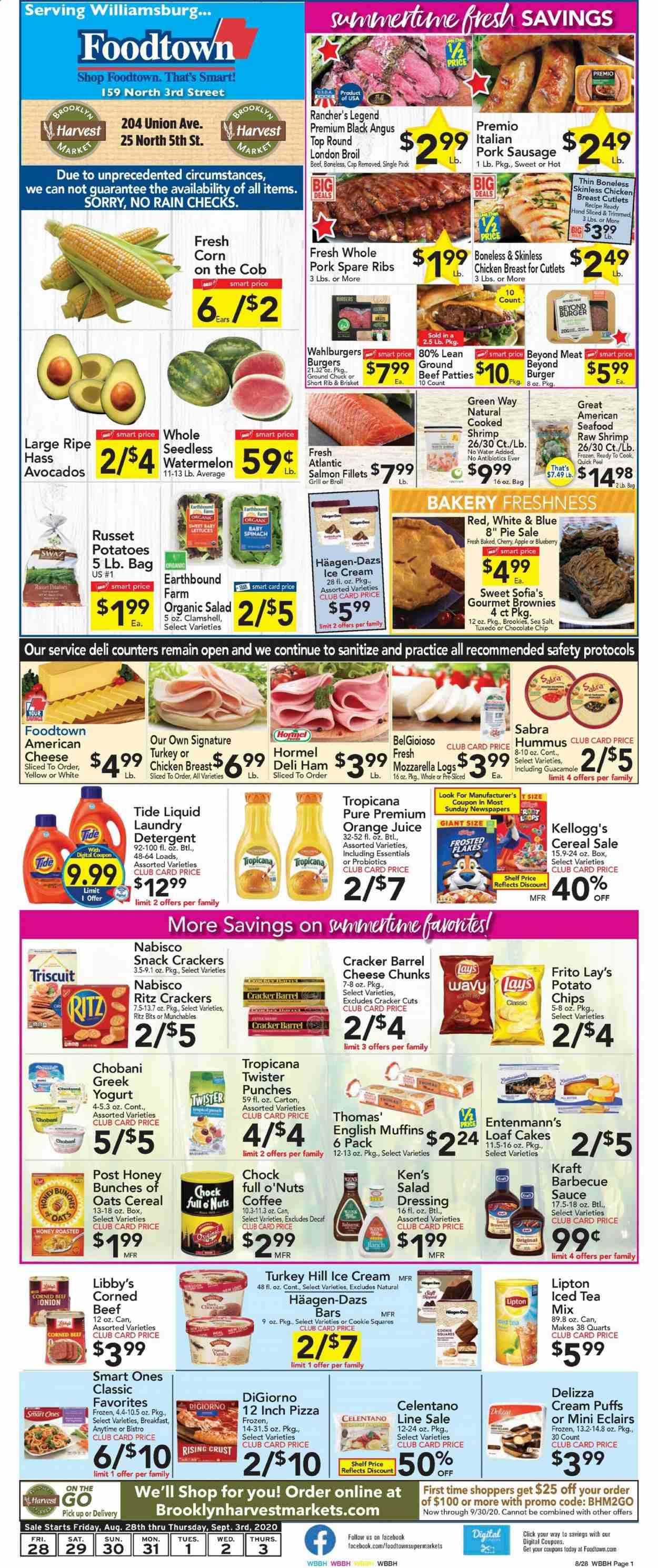 Foodtown Weekly Ad August 28 to September 3