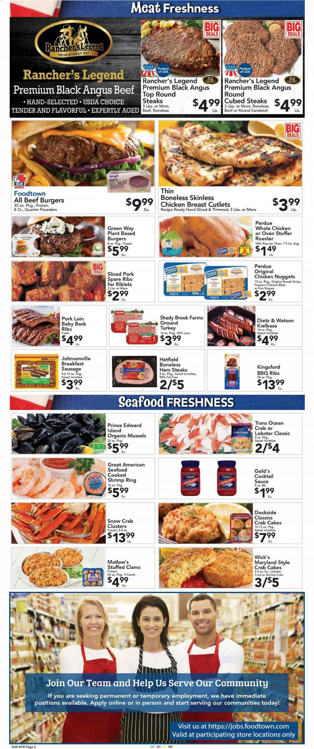 Foodtown Weekly Ad August 28 to September 3
