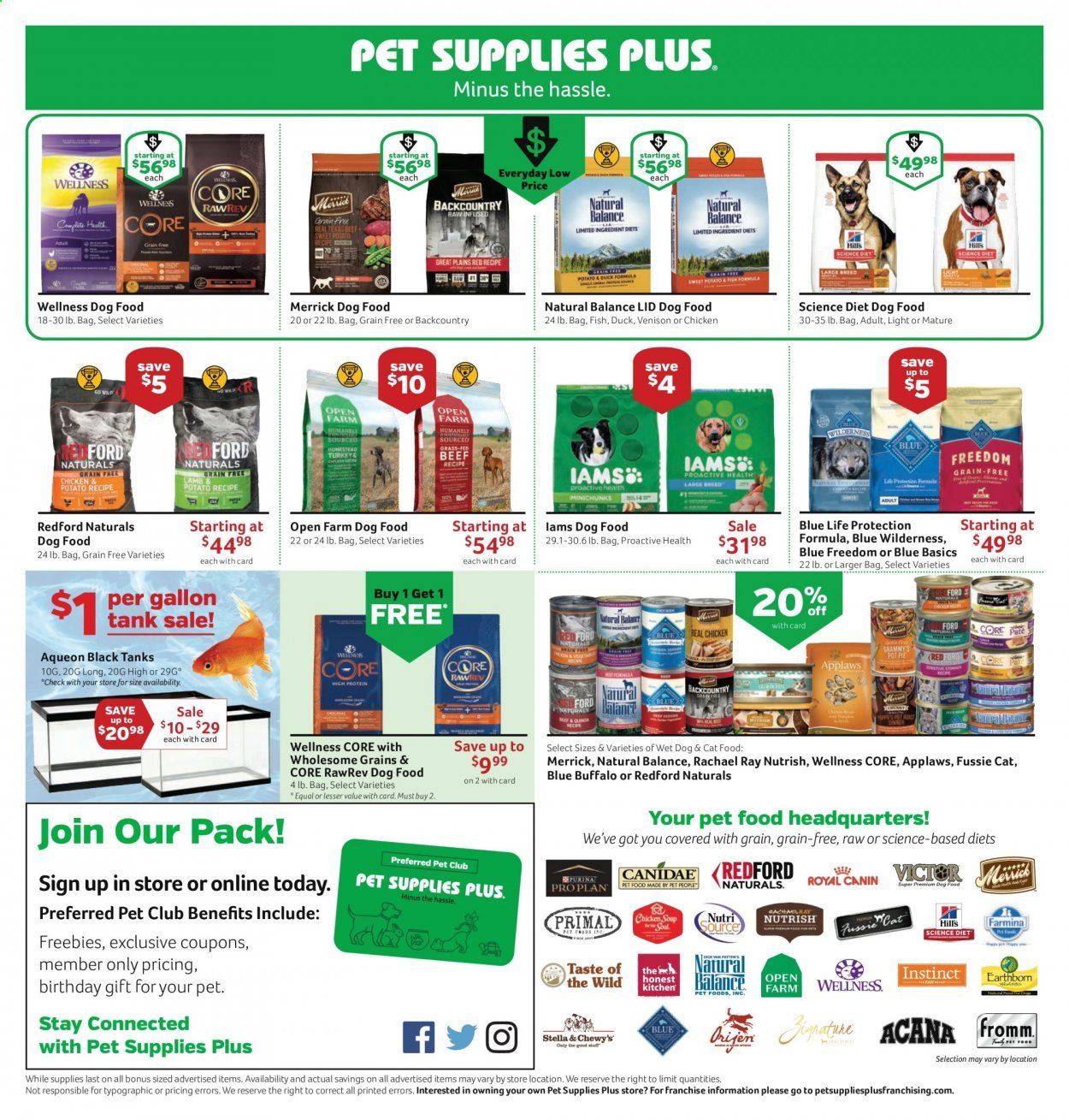 Pet Supplies Plus Weekly Ad August 27 to September 30
