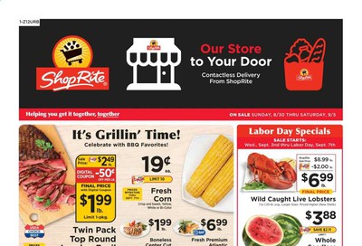 ShopRite Weekly Ad August 30 to September 5