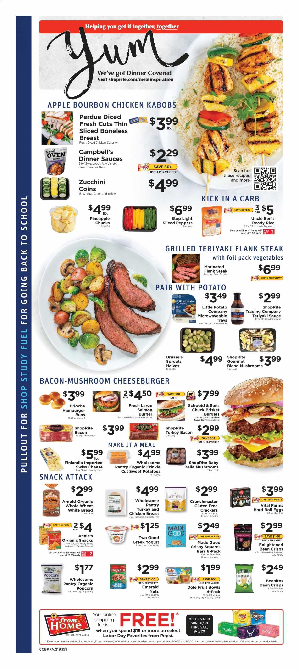 ShopRite Weekly Ad August 30 to September 5