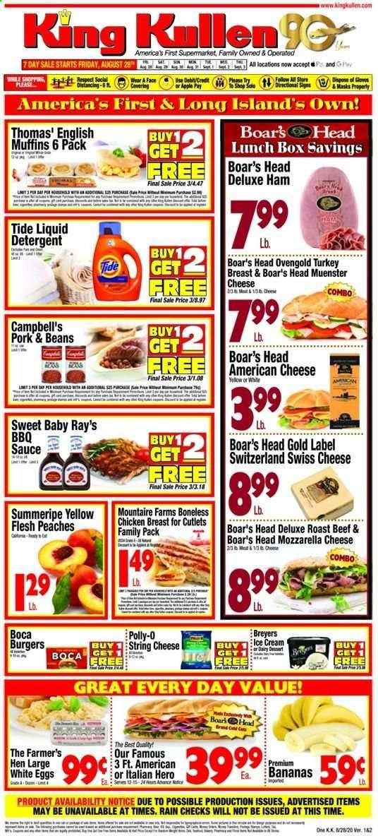 King Kullen Weekly Ad August 28 to September 3