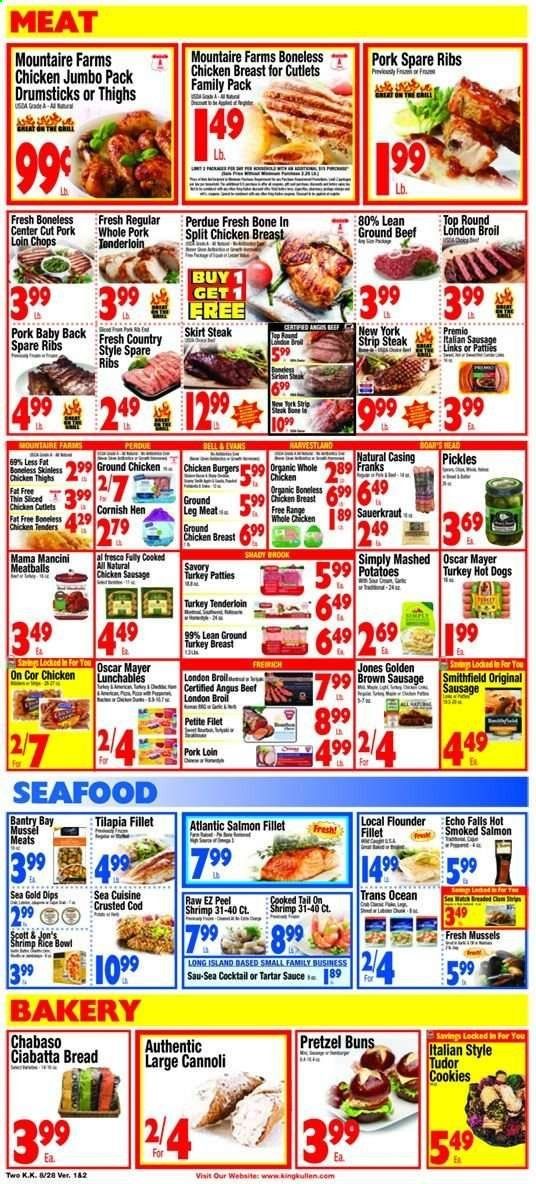 King Kullen Weekly Ad August 28 to September 3