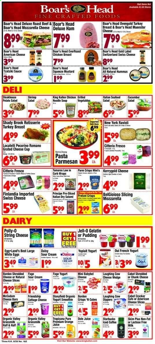 King Kullen Weekly Ad August 28 to September 3