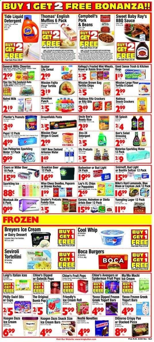 King Kullen Weekly Ad August 28 to September 3