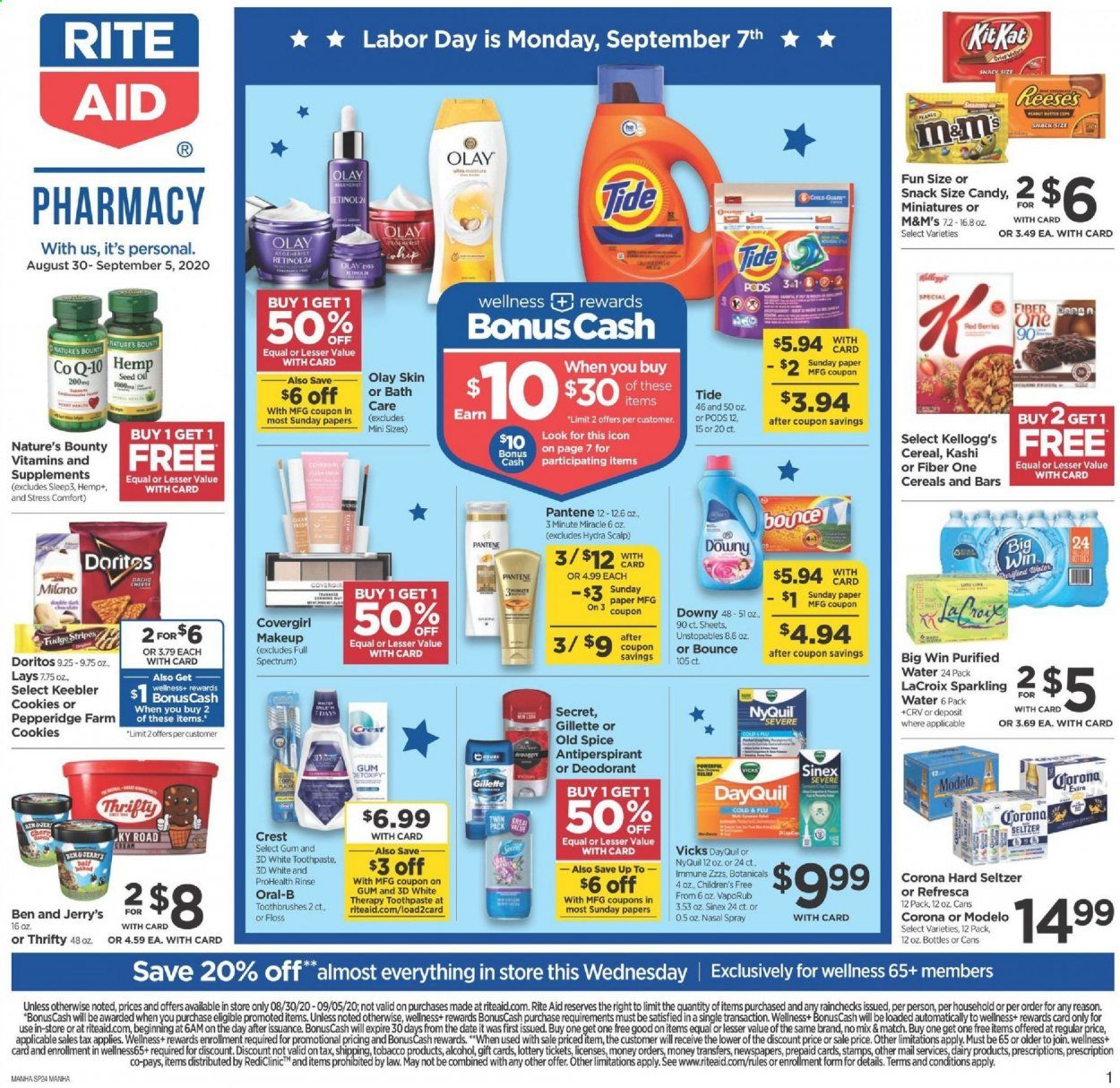 RITE AID Weekly Ad August 30 to September 5