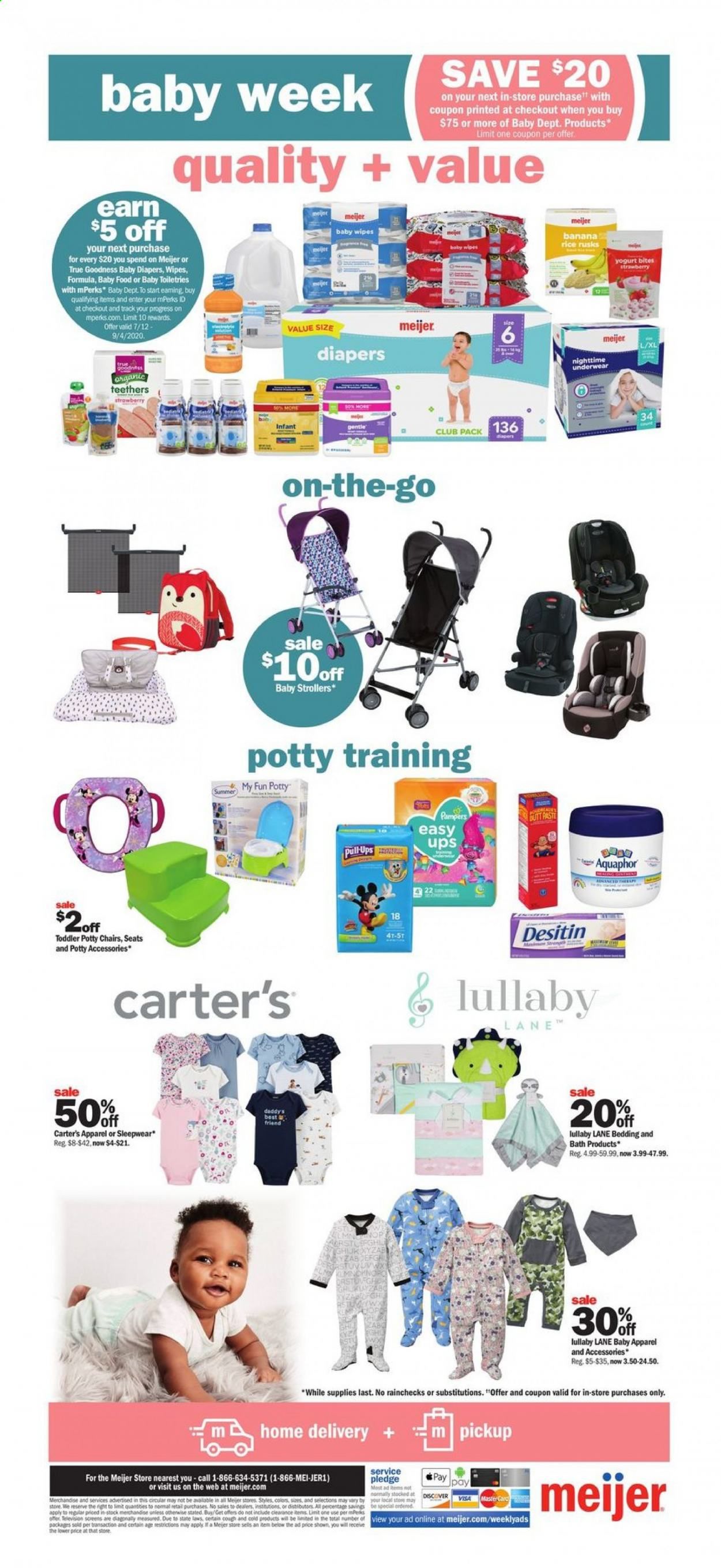 Meijer Weekly Ad August 30 to September 5