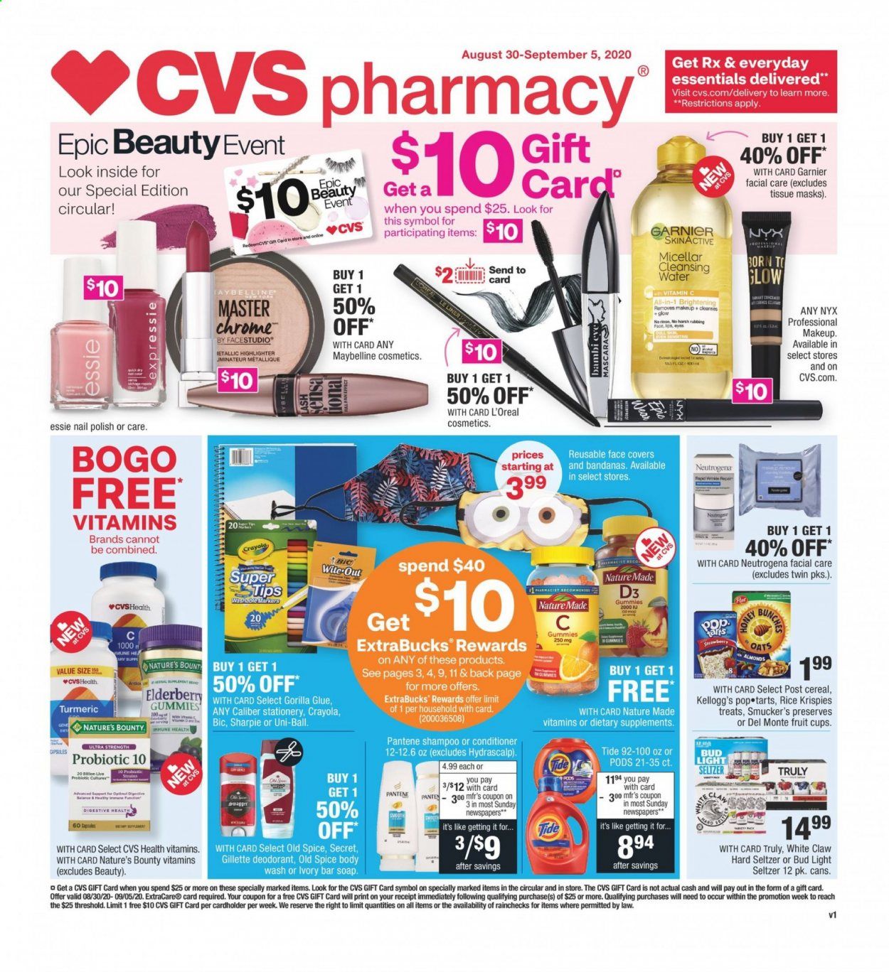 CVS Pharmacy Weekly Ad August 30 to September 5