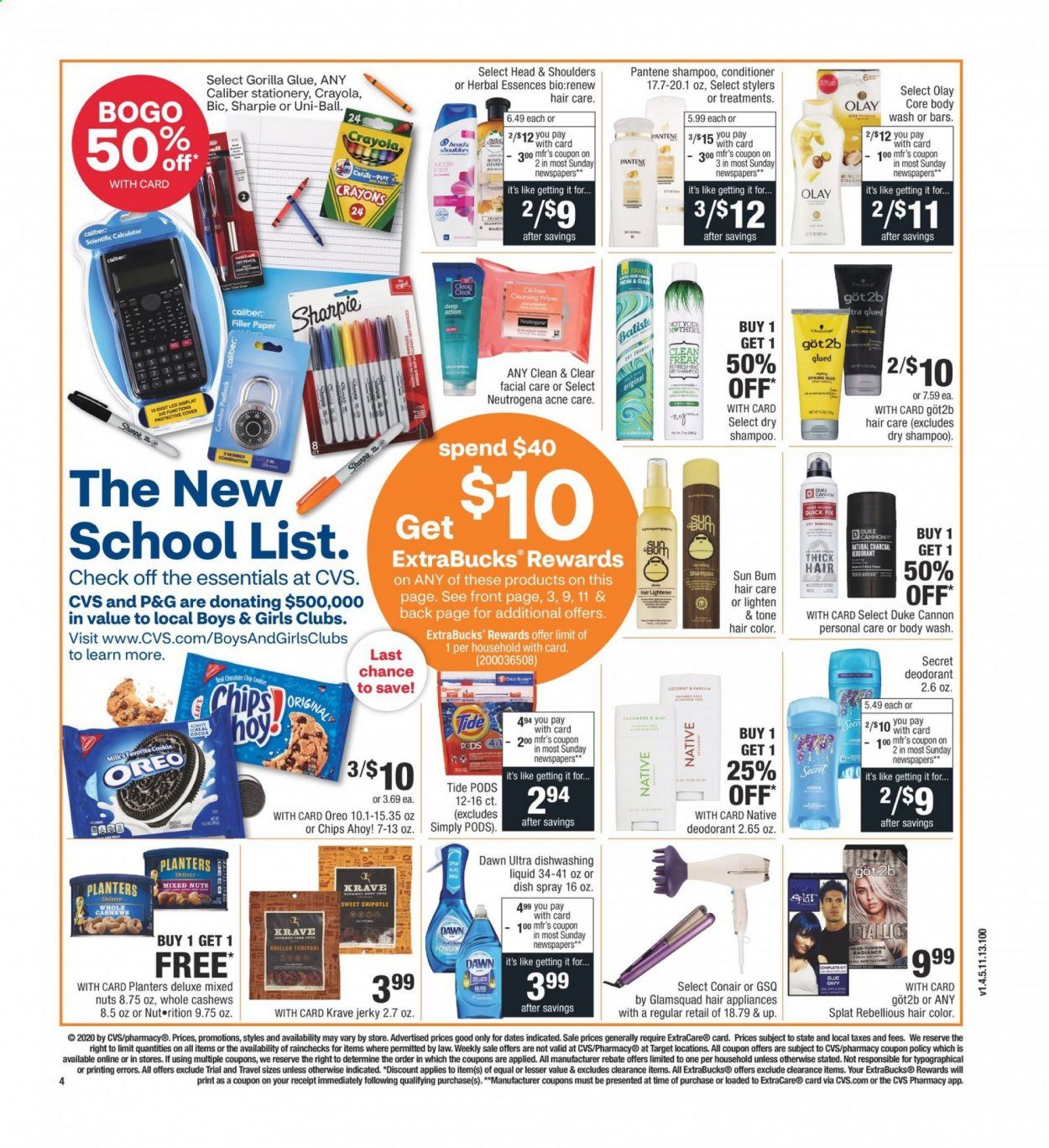 CVS Pharmacy Weekly Ad August 30 to September 5
