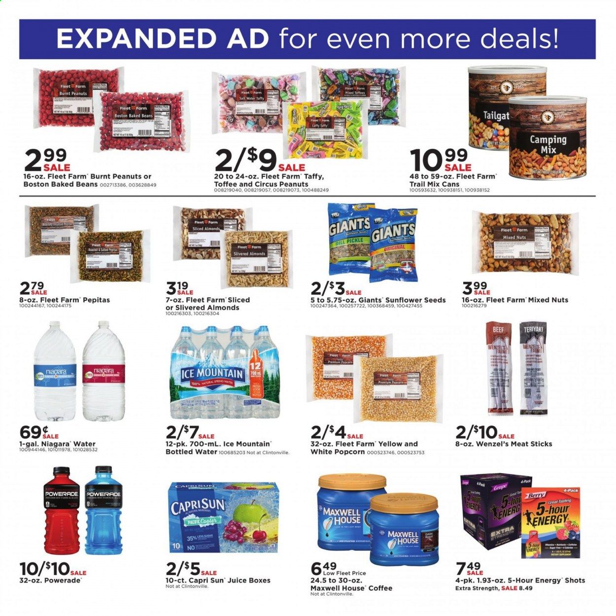 Fleet Farm Weekly Ad August 28 to September 7