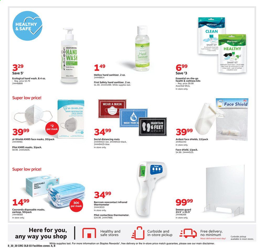 Staples Weekly Ad August 30 to September 5