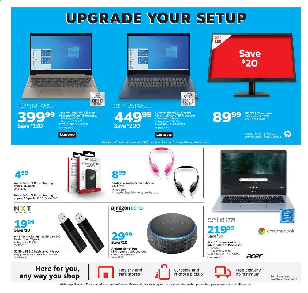 Staples Weekly Ad August 30 to September 5