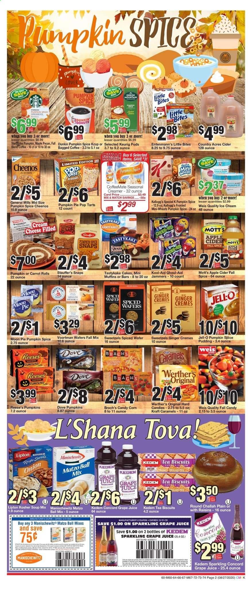 Weis Weekly Ad August 27 to October 1
