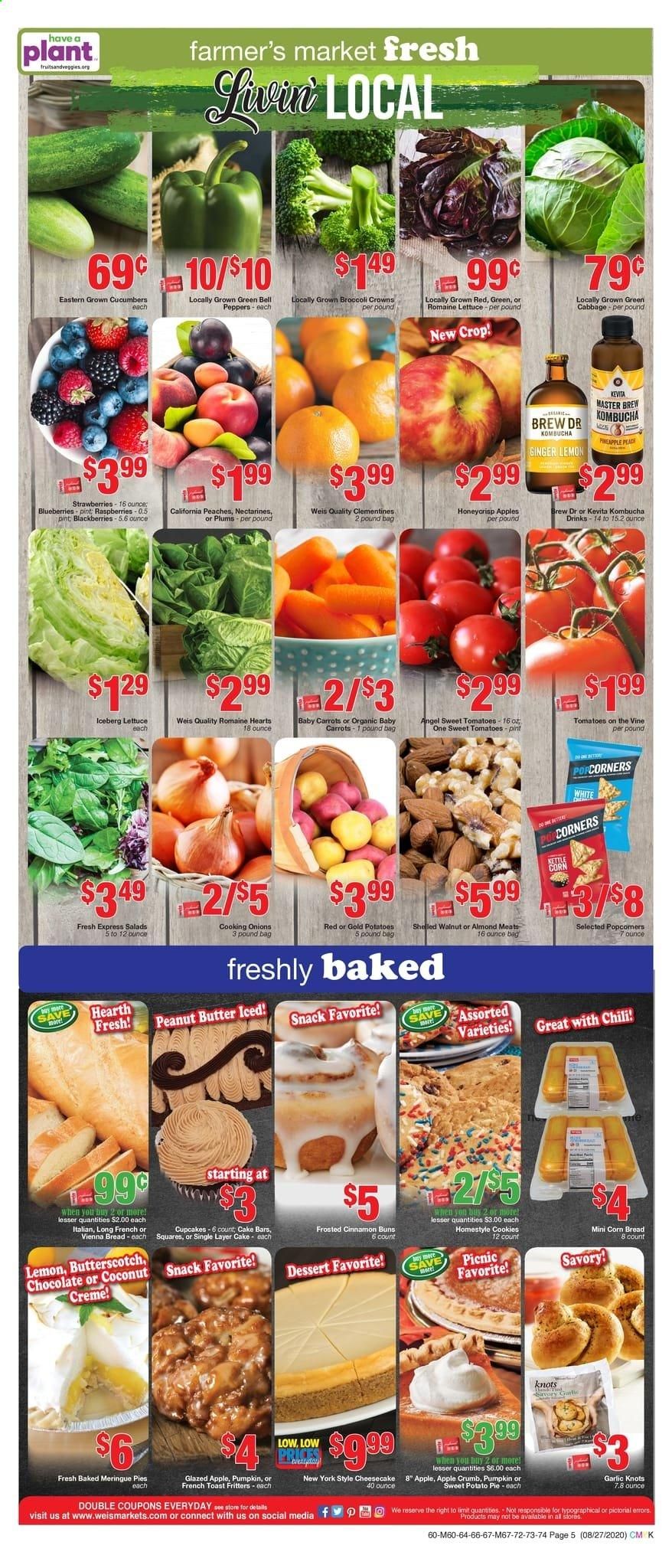 Weis Weekly Ad August 27 to October 1