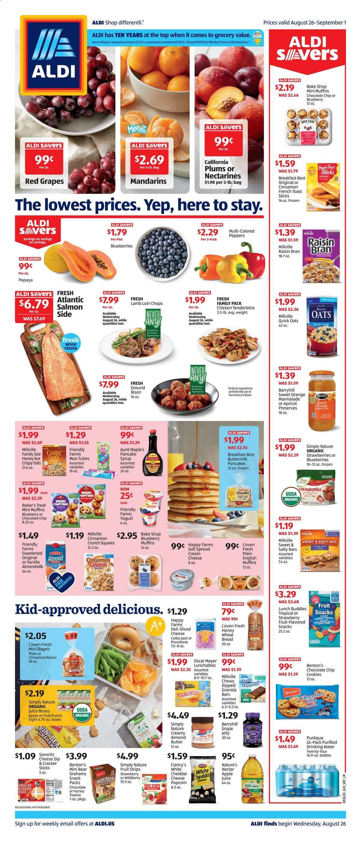 ALDI (NC, SC) Weekly Ad August 26 to September 1