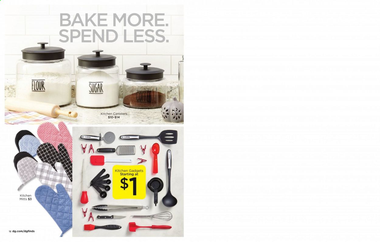 Dollar General Weekly Ad August 28 to October 31