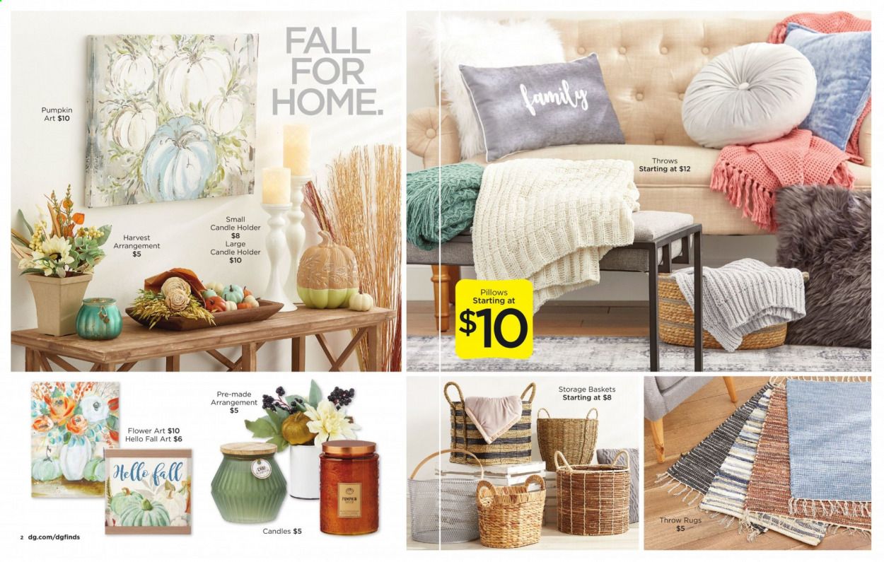 Dollar General Weekly Ad August 28 to October 31
