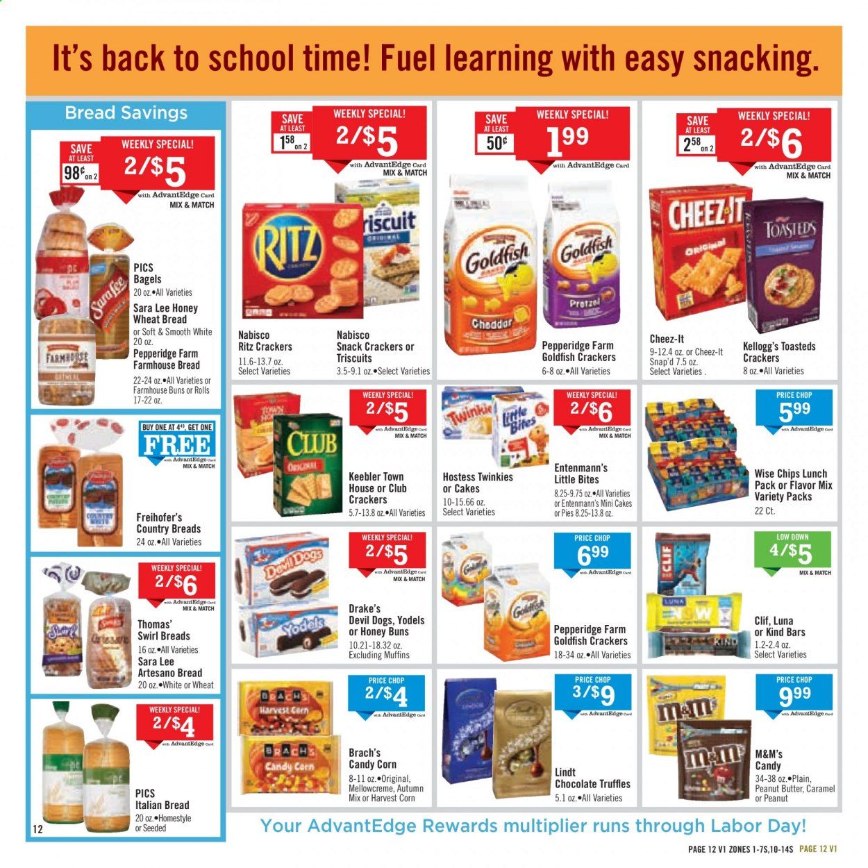 Price Chopper (MA) Weekly Ad August 30 to September 5