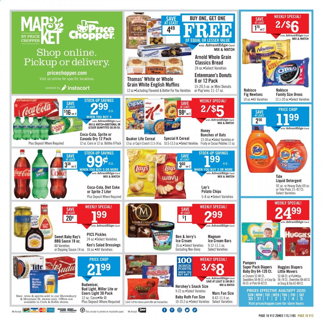 Price Chopper (MA) Weekly Ad August 30 to September 5