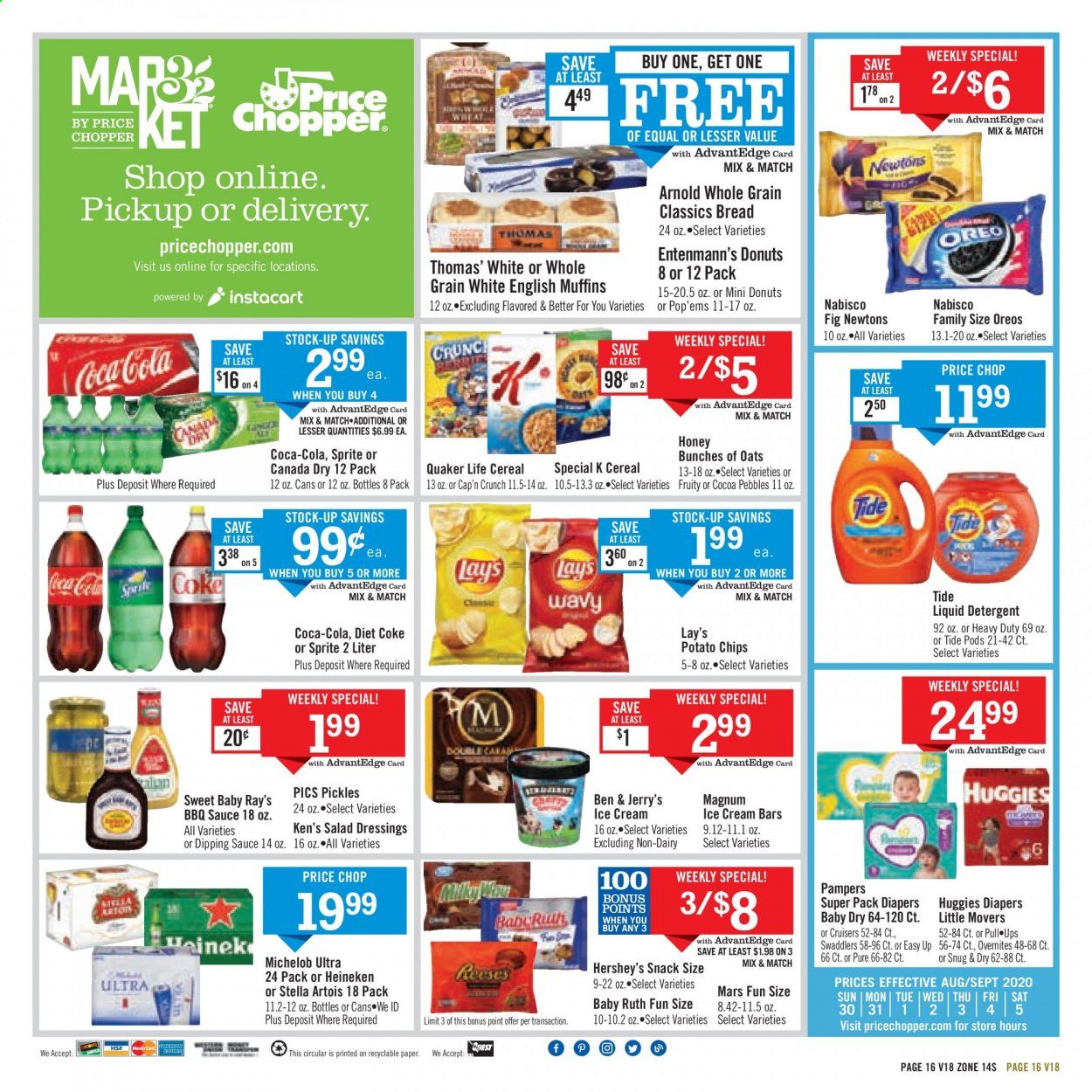 Price Chopper (CT) Weekly Ad August 30 to September 5