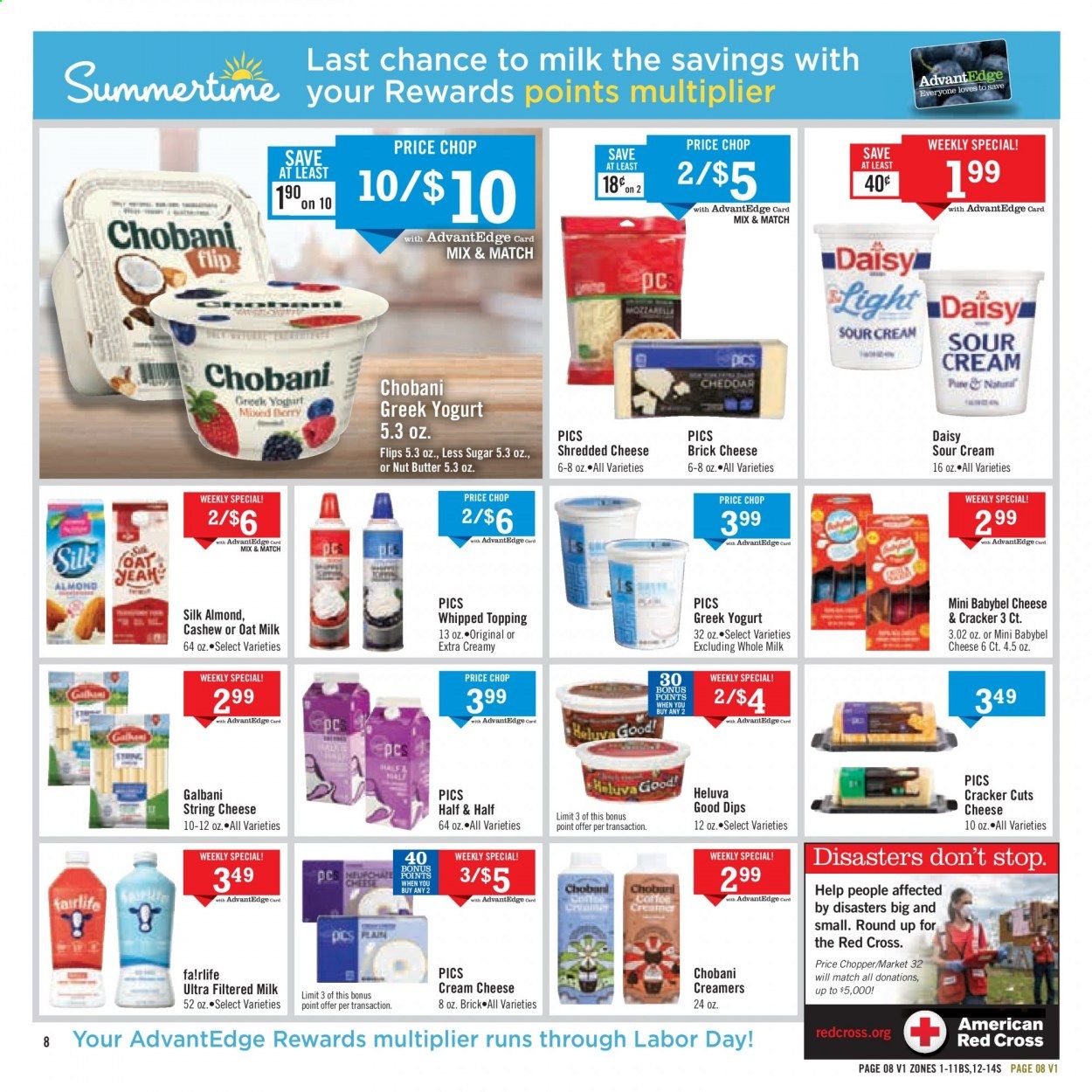 Price Chopper (CT) Weekly Ad August 30 to September 5