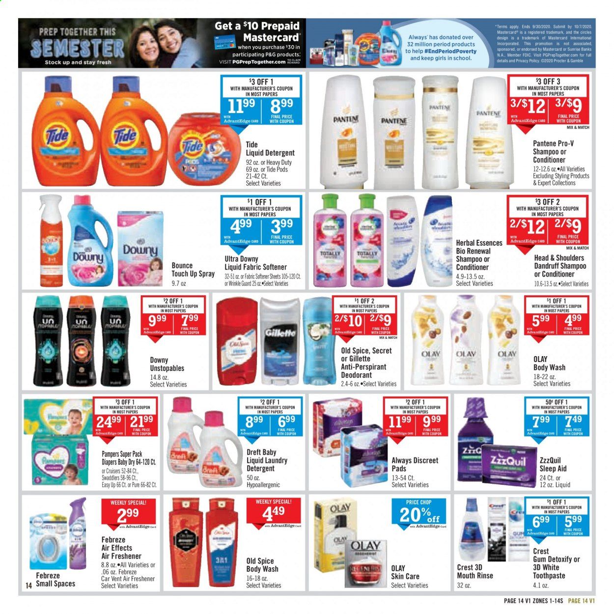 Price Chopper (NY) Weekly Ad August 30 to September 5