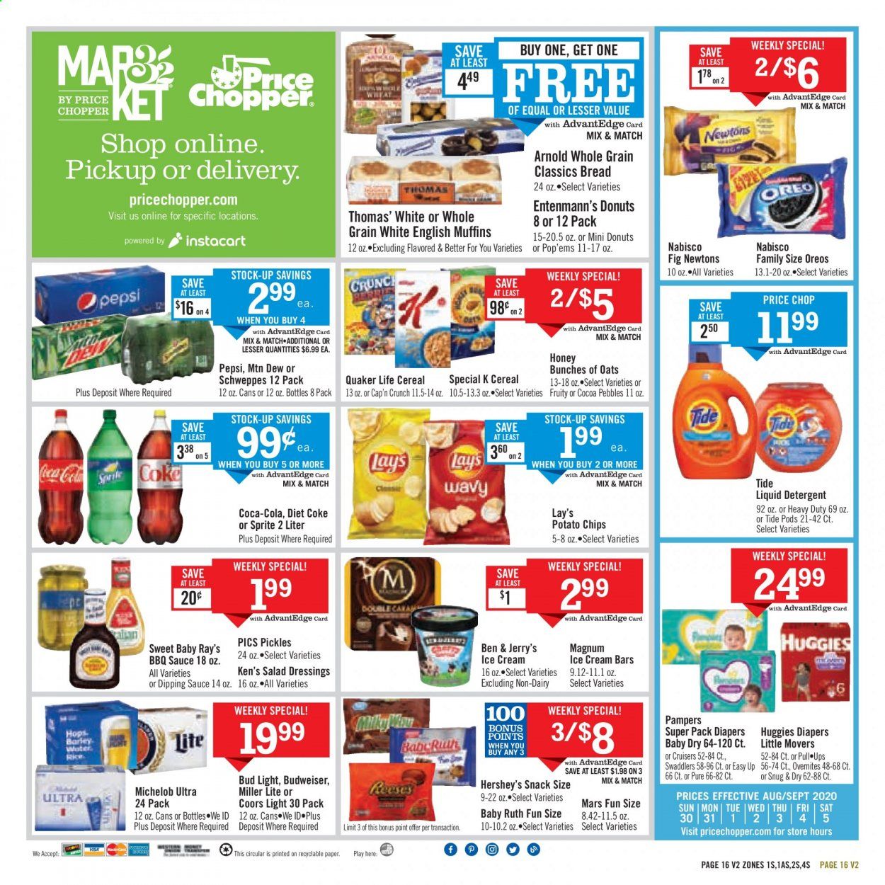 Price Chopper (NY) Weekly Ad August 30 to September 5