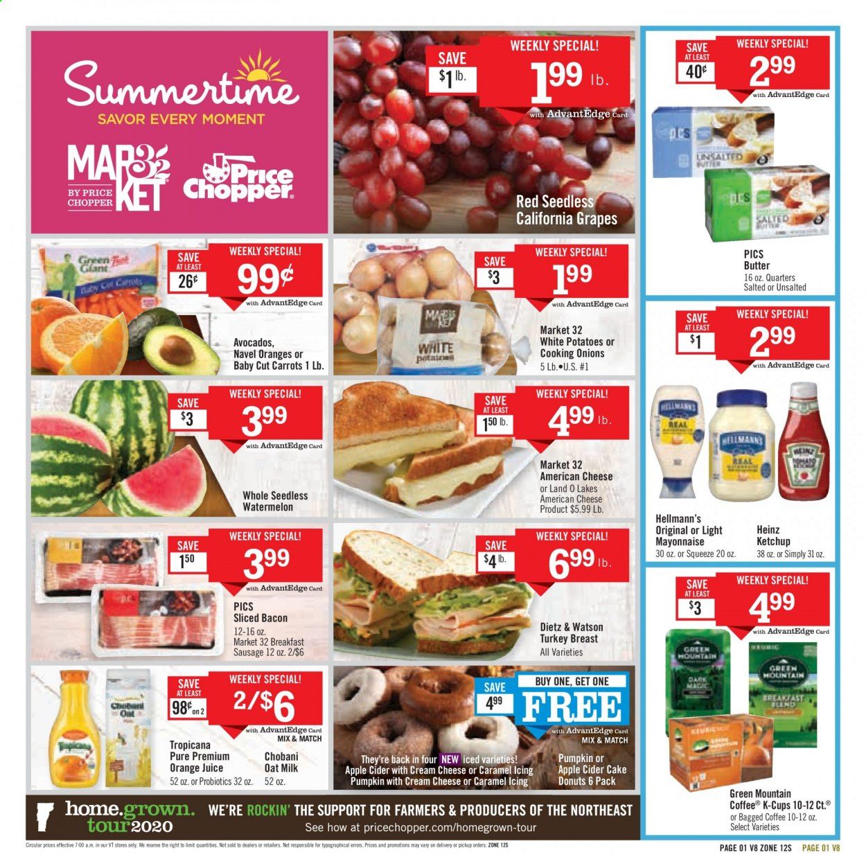 Price Chopper (VT) Weekly Ad August 30 to September 5