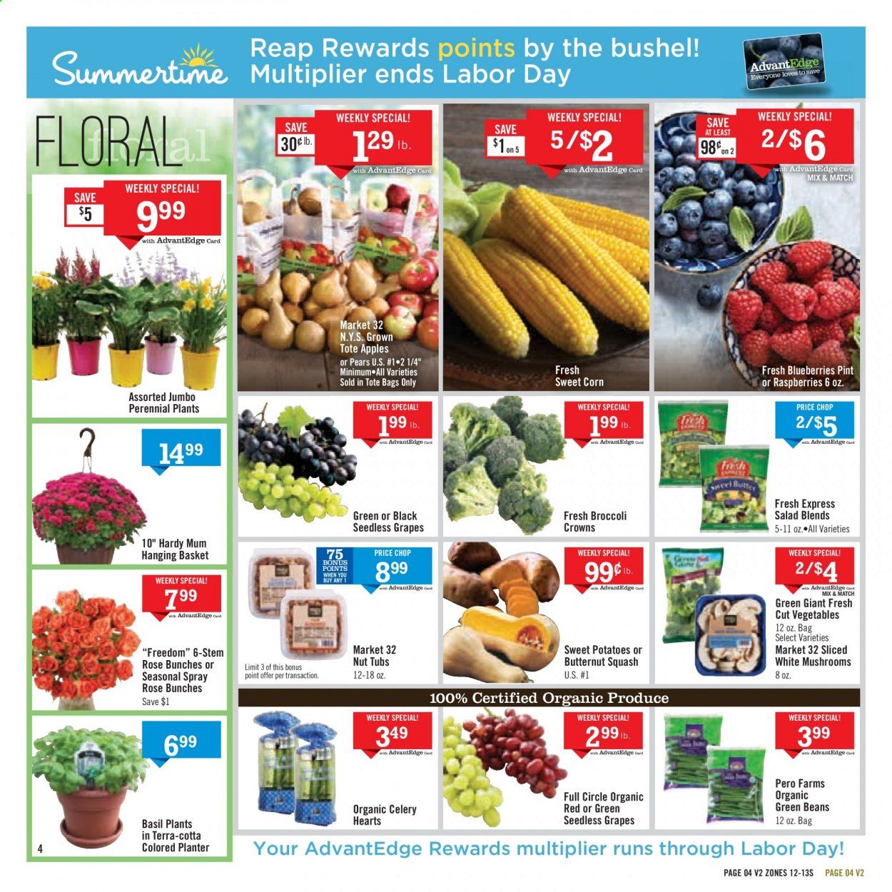 Price Chopper (VT) Weekly Ad August 30 to September 5
