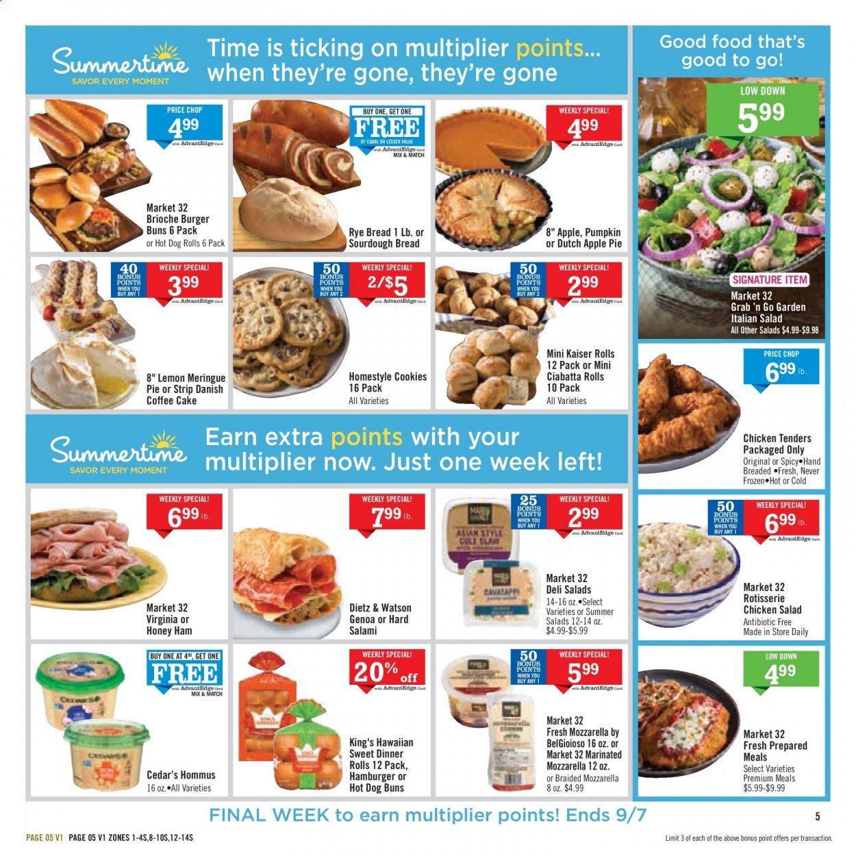 Price Chopper (VT) Weekly Ad August 30 to September 5