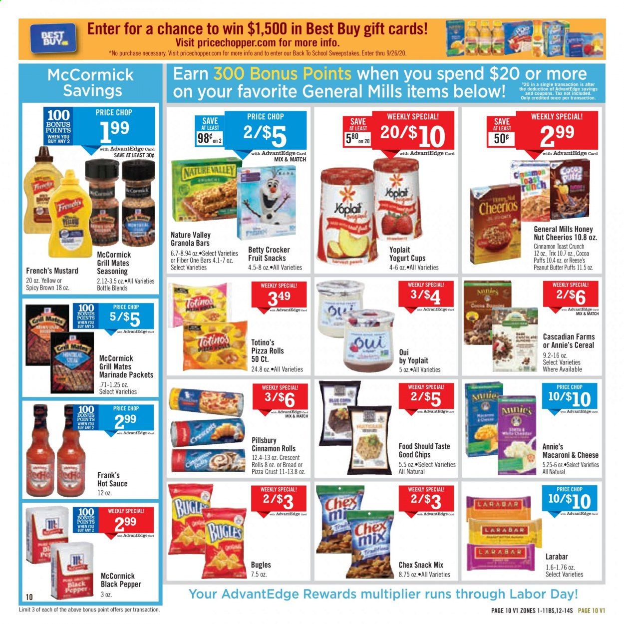 Price Chopper (NH) Weekly Ad August 30 to September 5