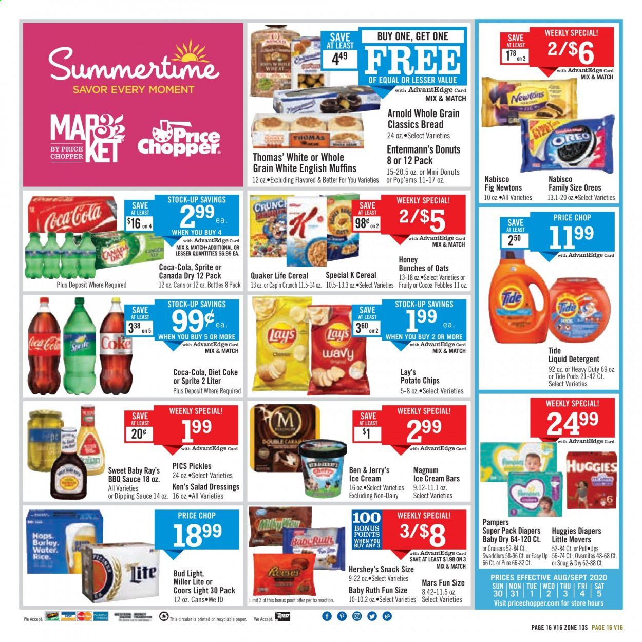 Price Chopper (NH) Weekly Ad August 30 to September 5