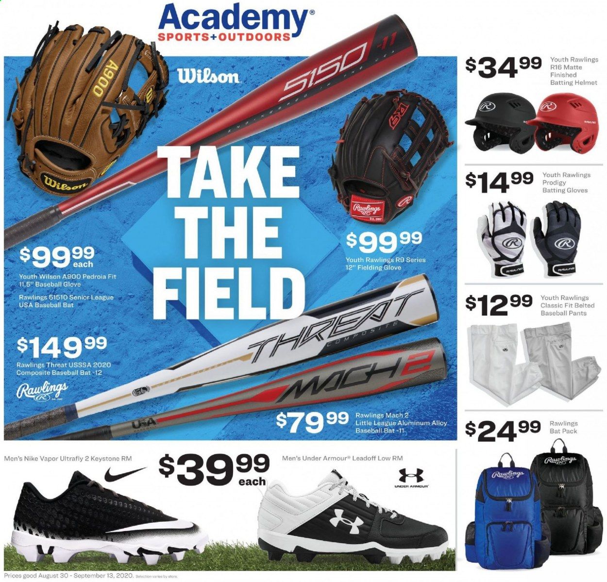 Academy Sports Weekly Ad August 30 to September 13