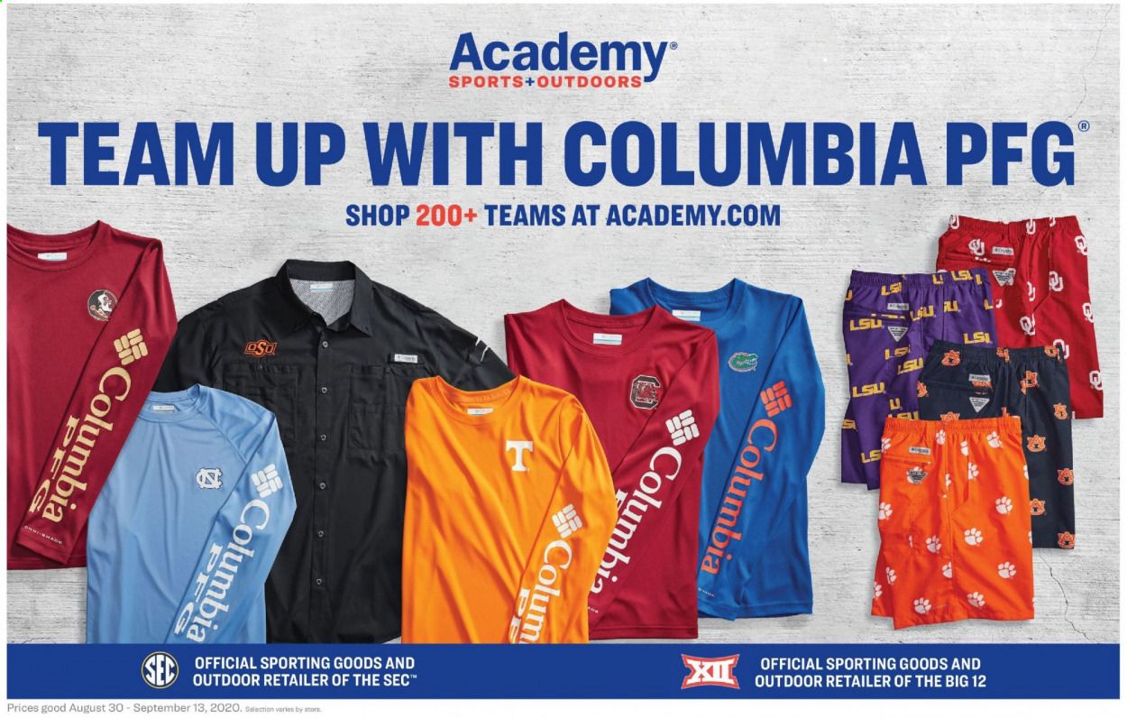 Academy Sports Weekly Ad August 30 to September 13