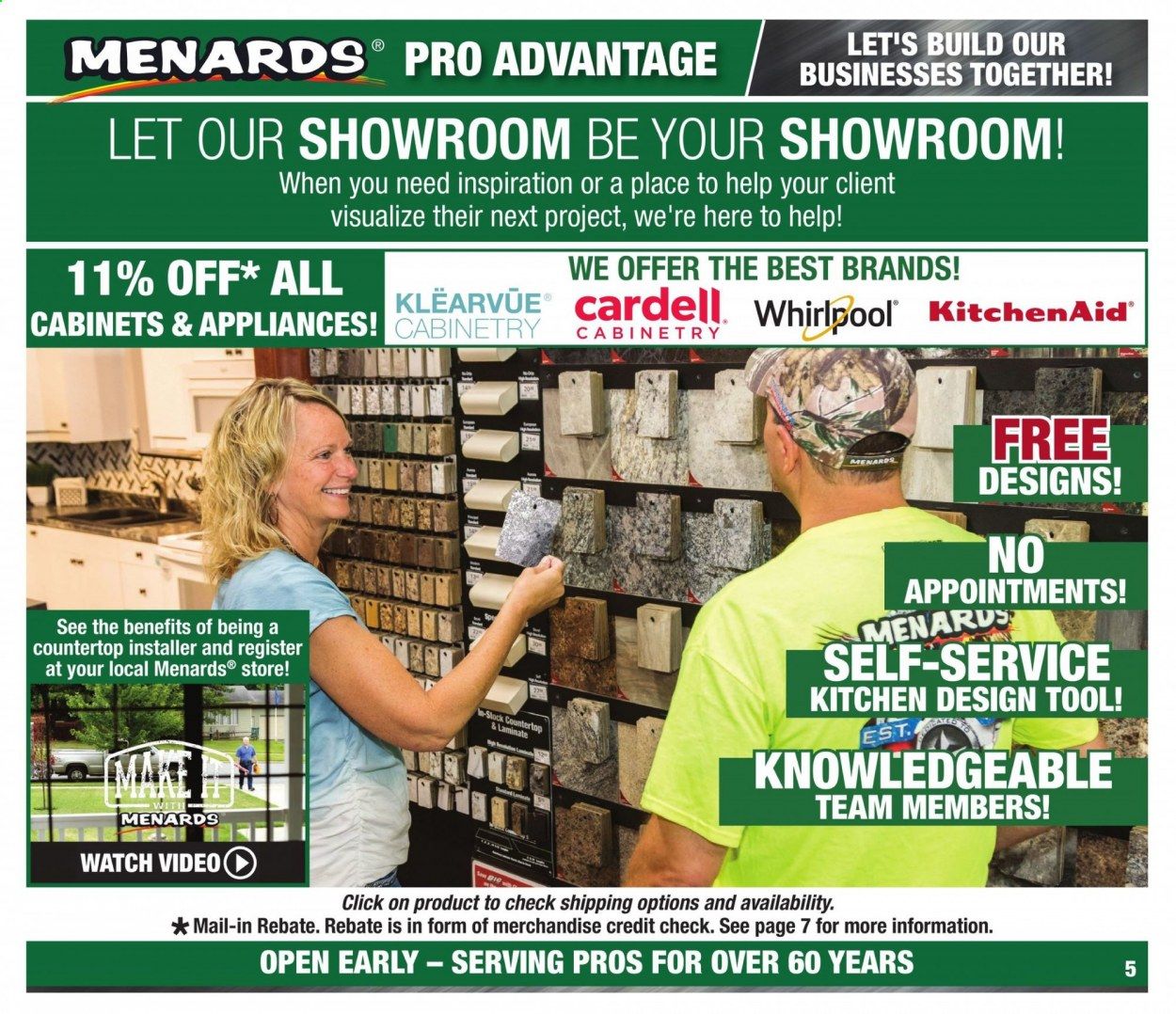 Menards Weekly Ad August 30 to September 5