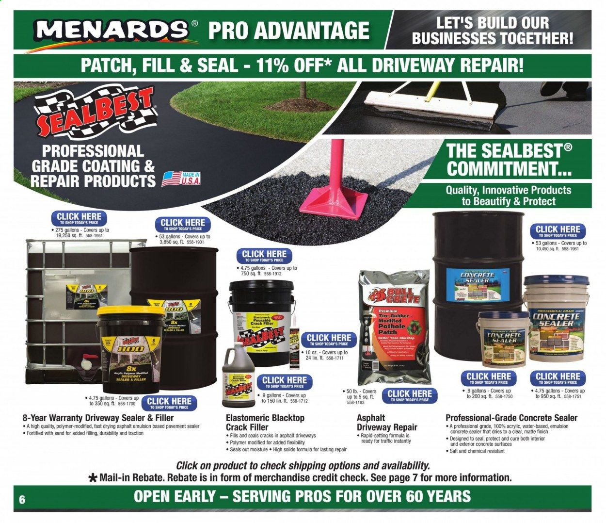 Menards Weekly Ad August 30 to September 5