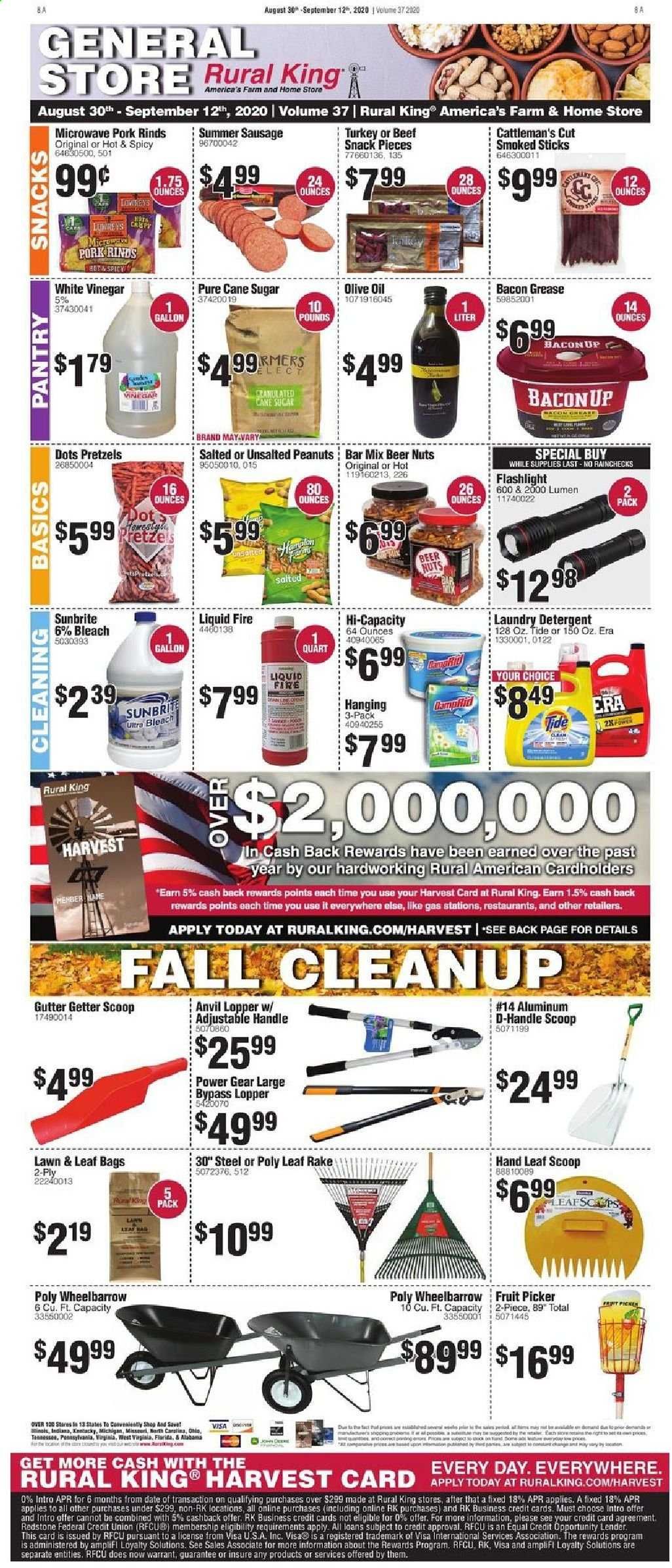 Rural King Weekly Ad August 30 to September 12