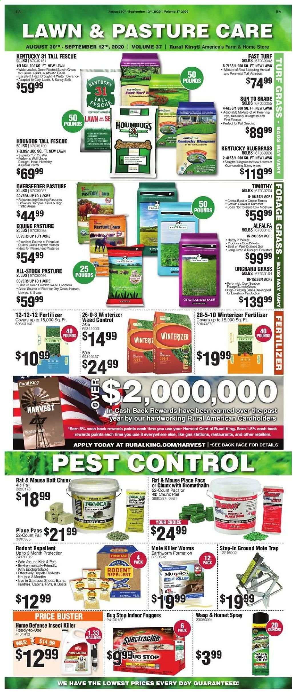 Rural King Weekly Ad August 30 to September 12