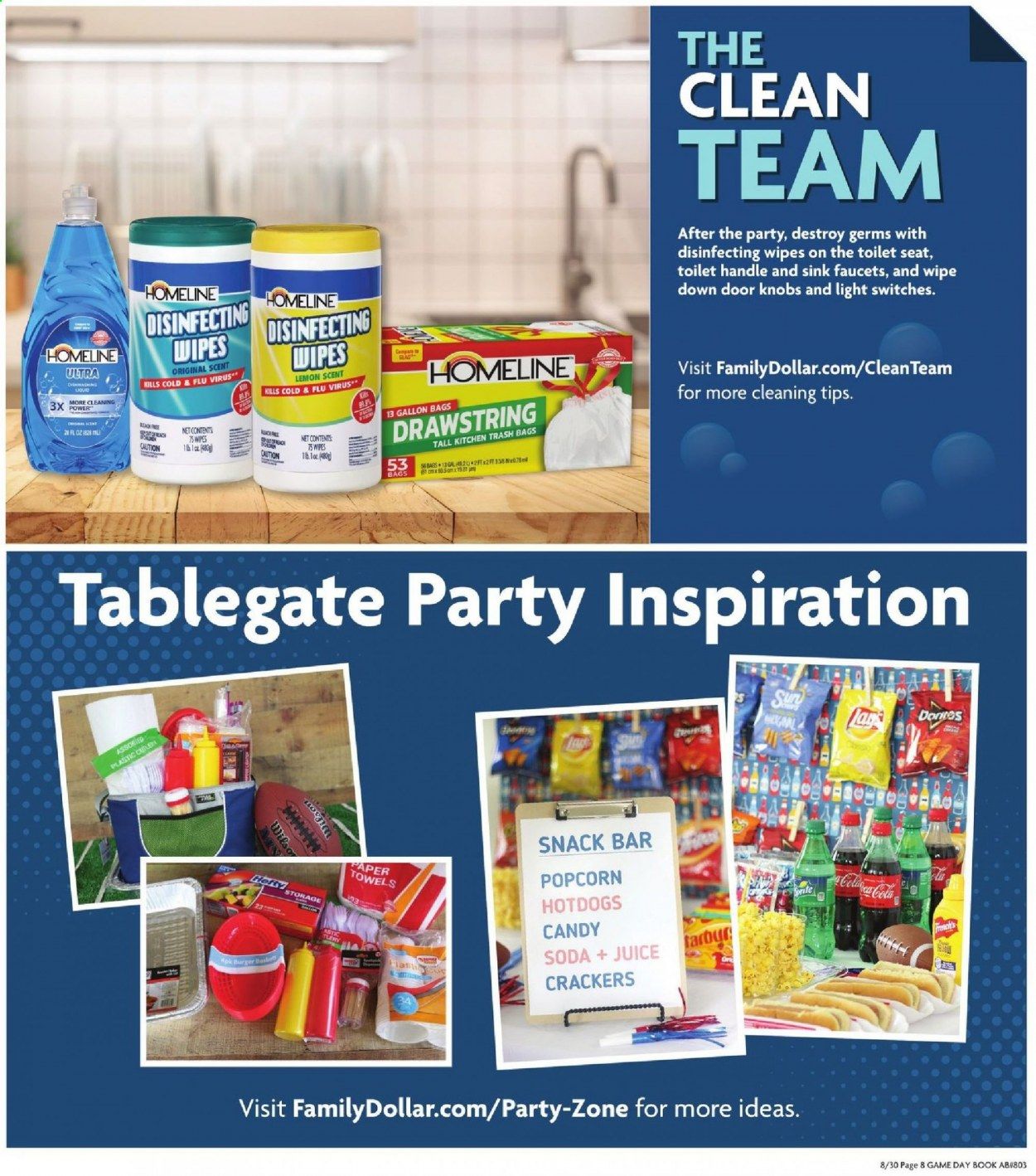 Family Dollar Weekly Ad August 30 to October 24