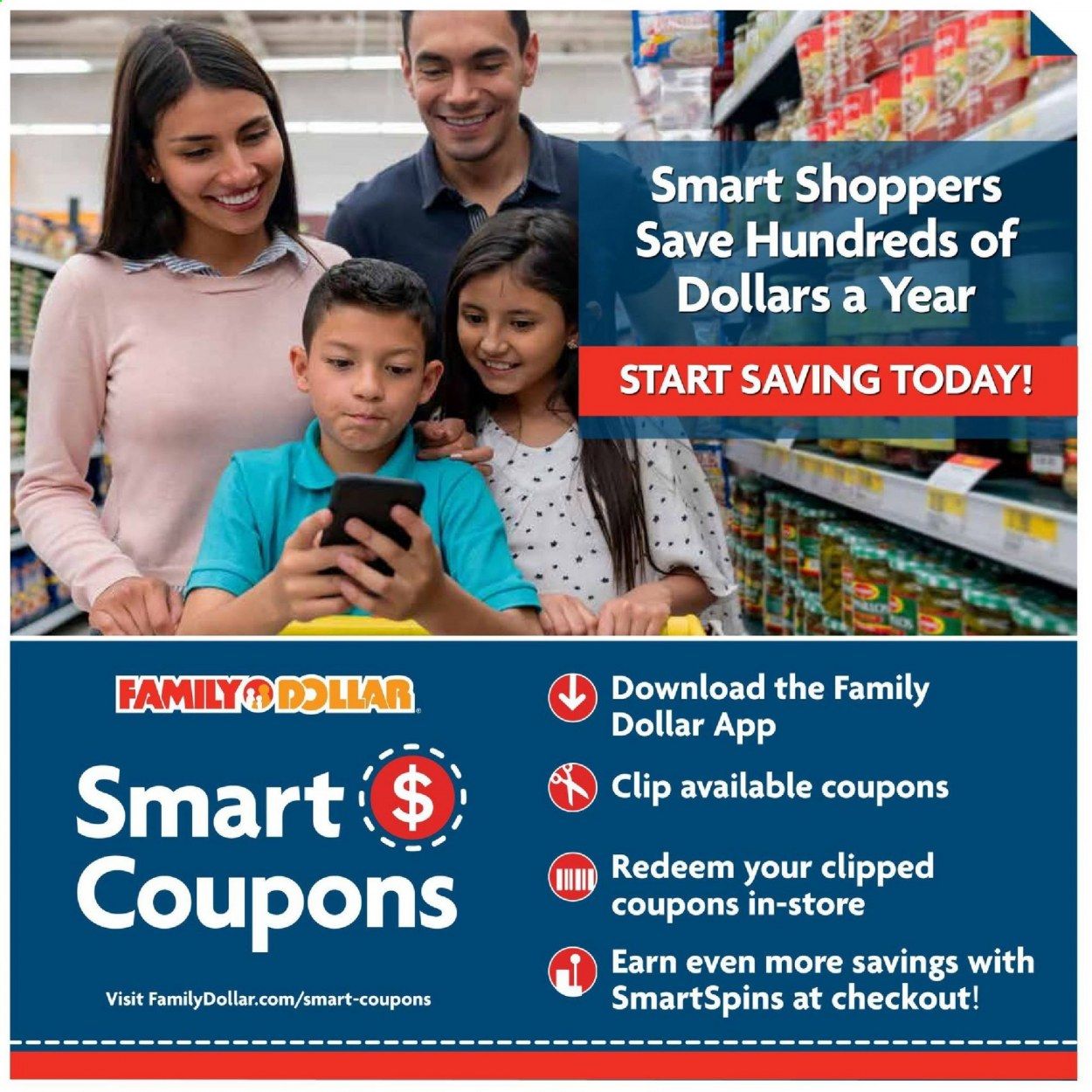 Family Dollar Weekly Ad August 30 to October 24